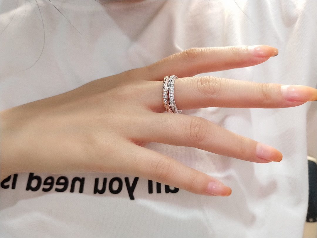 [Haelin Jewelry]SPIRAL DIAMOND RING