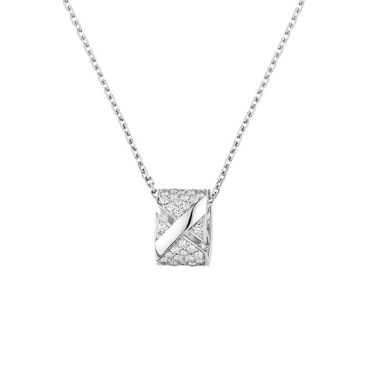 [⭐Haelin Jewelry]LIENS EVIDENCE DIAMOND PAVED NECKLACE