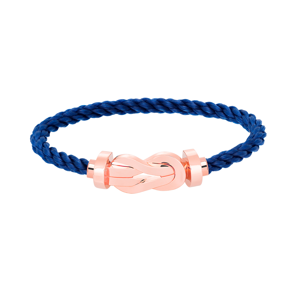 [⭐Haelin Jewelry]CHANCE LARGE 8 FIGURE BUCKLE NO DIAMOND BRACELET ROSE GOLD
