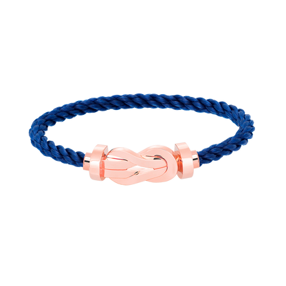 [⭐Haelin Jewelry]CHANCE LARGE 8 FIGURE BUCKLE NO DIAMOND BRACELET ROSE GOLD