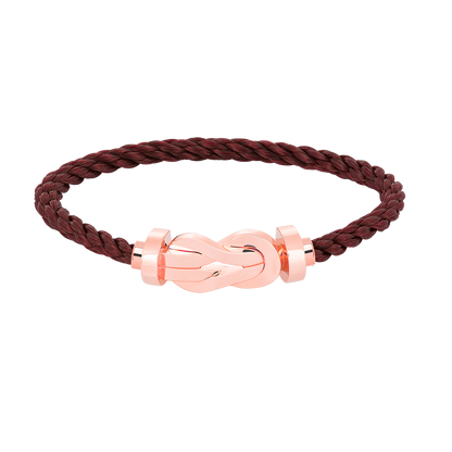 [⭐Haelin Jewelry]CHANCE LARGE 8 FIGURE BUCKLE NO DIAMOND BRACELET ROSE GOLD