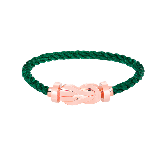 [⭐Haelin Jewelry]CHANCE LARGE 8 FIGURE BUCKLE NO DIAMOND BRACELET ROSE GOLD