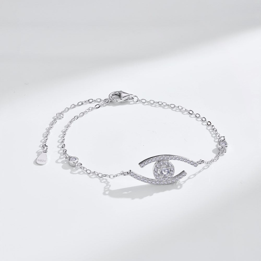 [⭐Haelin Jewelry]Demo Eye Pave-Set Diamond Bracelet