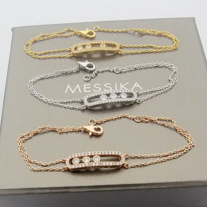 [⭐Haelin Jewelry] Move Classique pavé bracelet