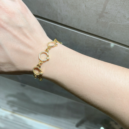 [⭐Haelin Jewelry Jewelry] LOVE&JUSTE BRACELET DIAMONDS