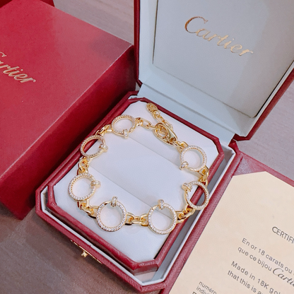 [⭐Haelin Jewelry Jewelry] LOVE&JUSTE BRACELET DIAMONDS