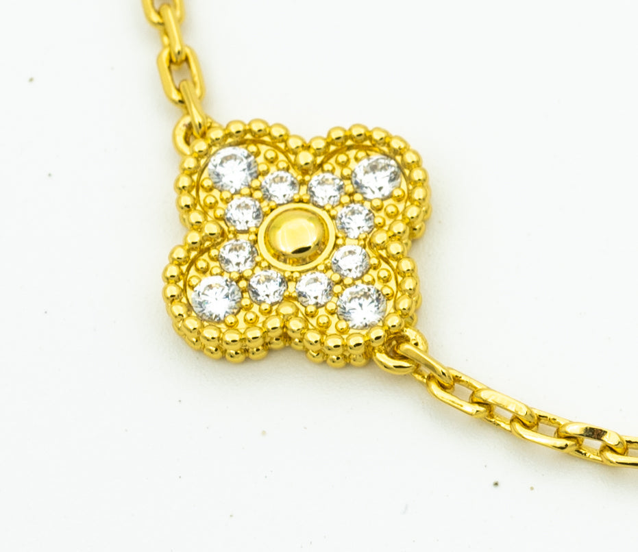 [⭐Haelin Jewelry] CLOVER 5 MOTIF LASER BRACELET COLLECTION