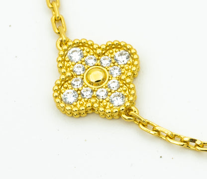 [⭐Haelin Jewelry] CLOVER 5 MOTIF LASER BRACELET COLLECTION