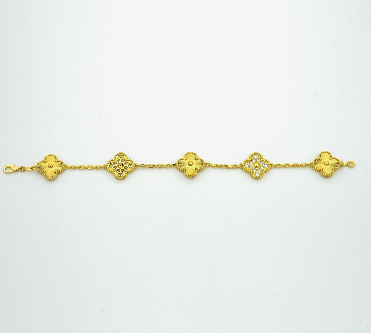 [⭐Haelin Jewelry] CLOVER 5 MOTIF LASER BRACELET COLLECTION