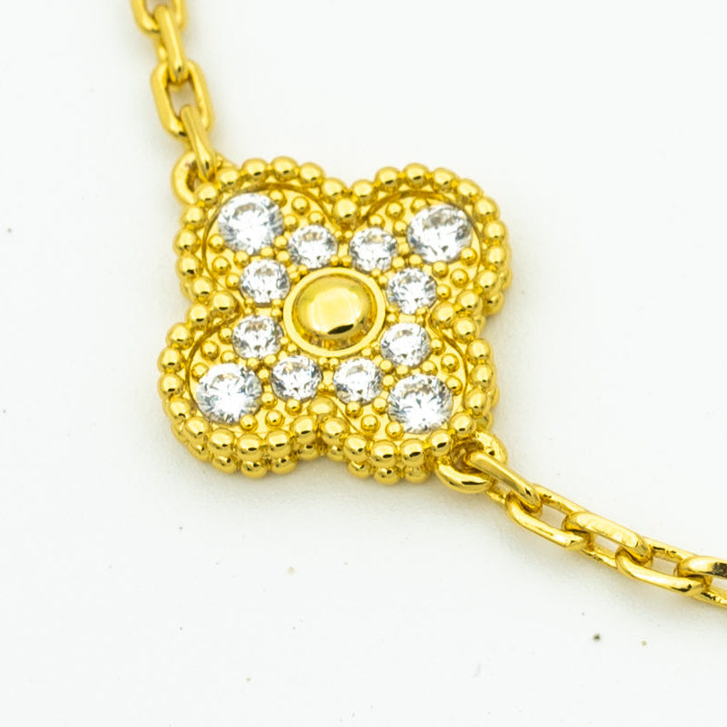 [⭐Haelin Jewelry] CLOVER 5 MOTIF LASER BRACELET COLLECTION