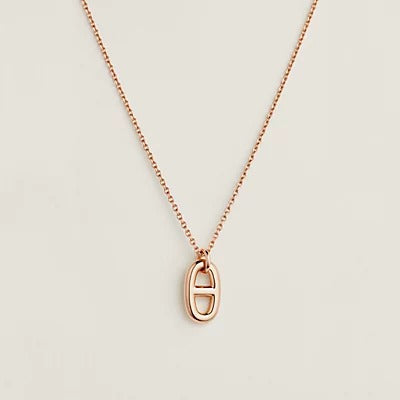[⭐Haelin Jewelry]HM PIG NOSE NECKLACE