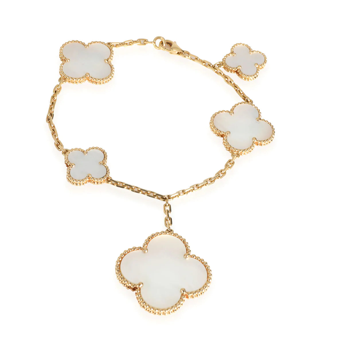 [⭐Haelin Jewelry]MAGIC CLOVER MOP GOLD BRACELET 5 MOTIFS