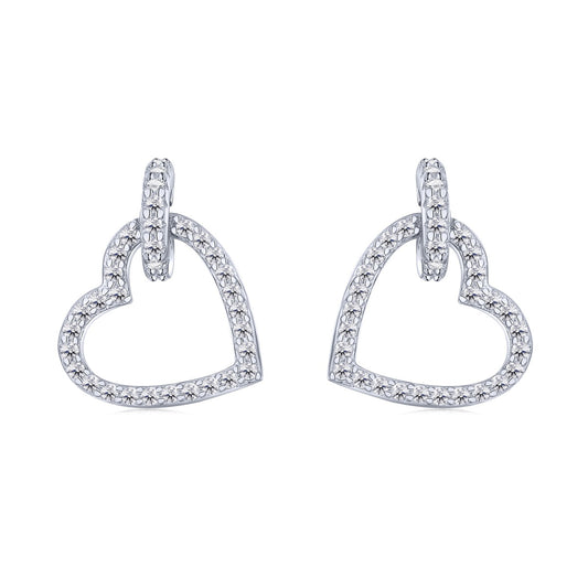 [Haelin Jewelry]Dainty Heart Shape Earrings