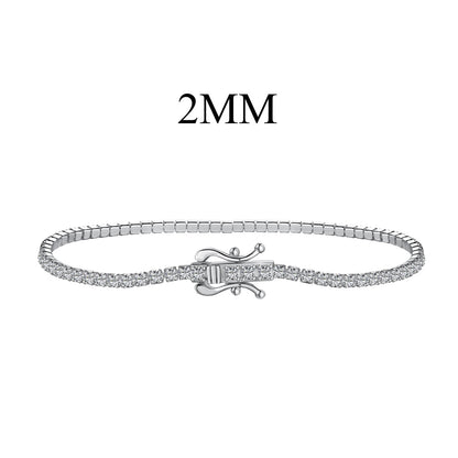 [Haelin Jewelry]Radiant Colorful Round Cut Party Bracelet