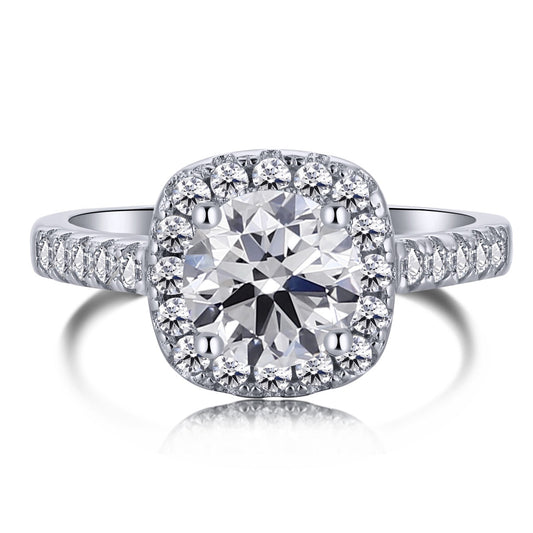 [Haelin Jewelry]Dazzling Resplendent Round Cut Wedding Ring