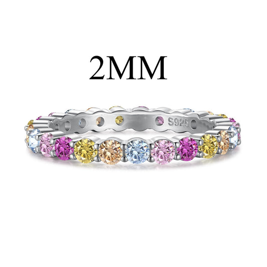 [Haelin Jewelry]Dazzling Resplendent Round Cut Party Ring