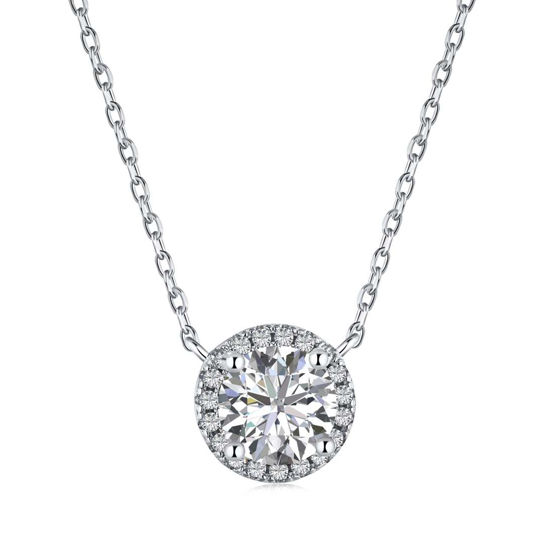 [Haelin Jewelry]Luxurious Round Cut Necklace