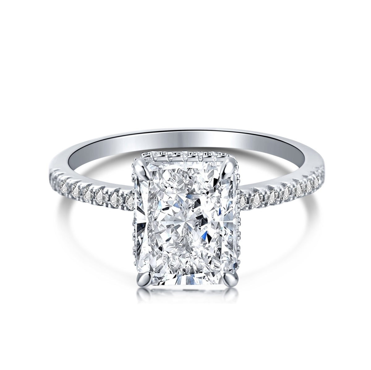 [Haelin Jewelry]4.0 Carat Luxurious Engagement Ring