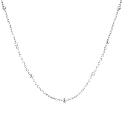 [Haelin Jewelry]Small Bead Clavicle Chain Simple Necklace