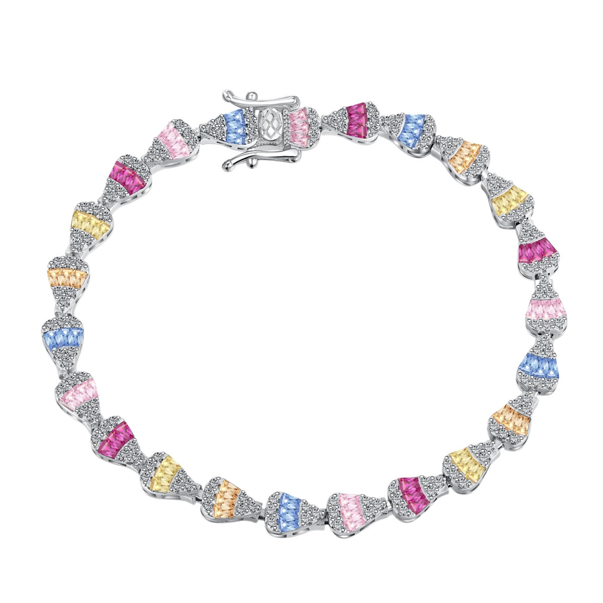 [Haelin Jewelry]Radiant Water Drop Shape Daily Bracelet