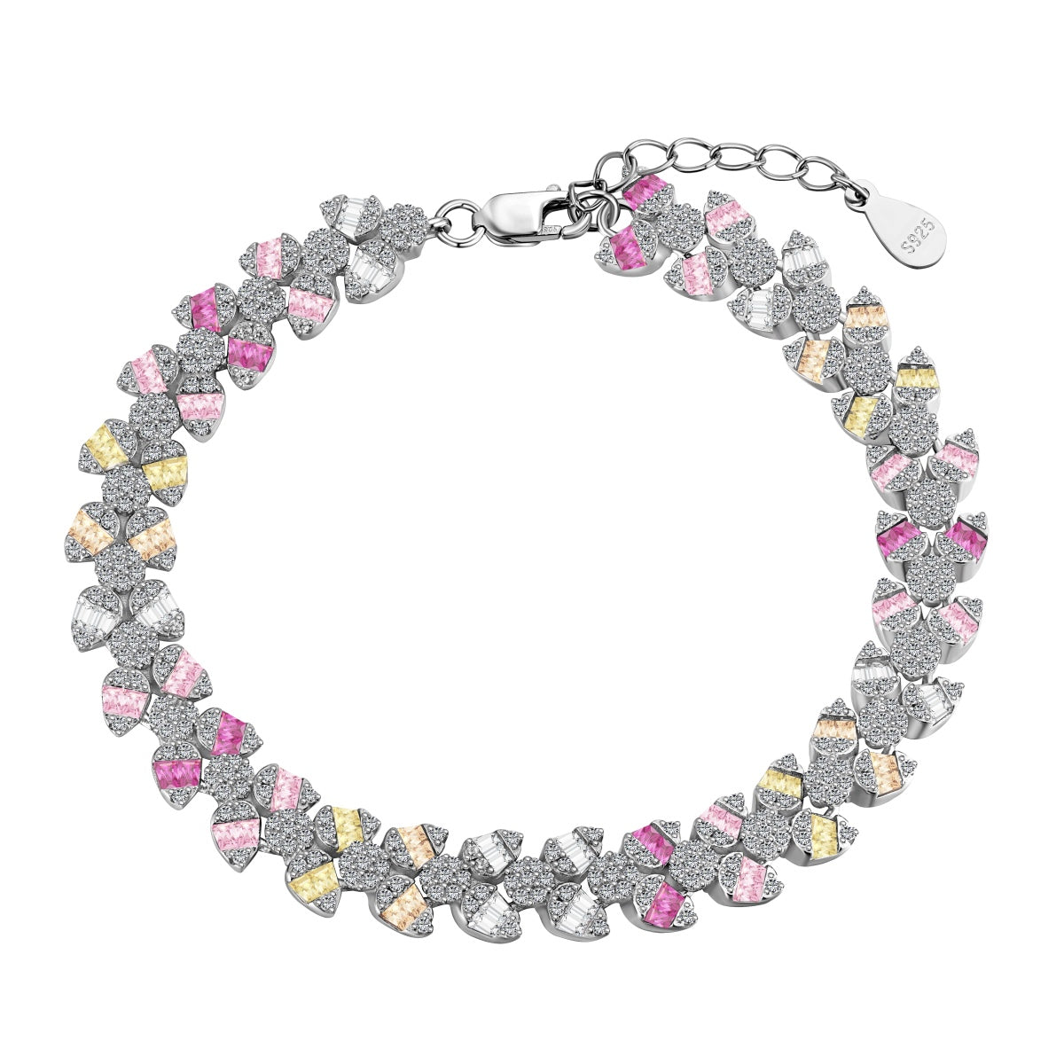 [Haelin Jewelry]Dainty Exquisite Flower Shape Daily Bracelet