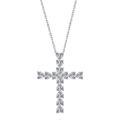 [Haelin Jewelry]Radiant Cross Shape Necklace