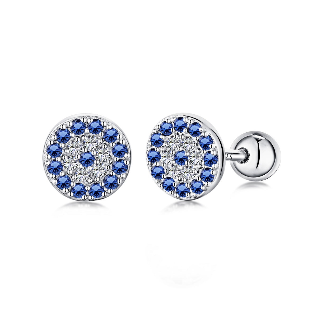 [Haelin Jewelry]Devil's Eye Ear Bone Nail Earrings