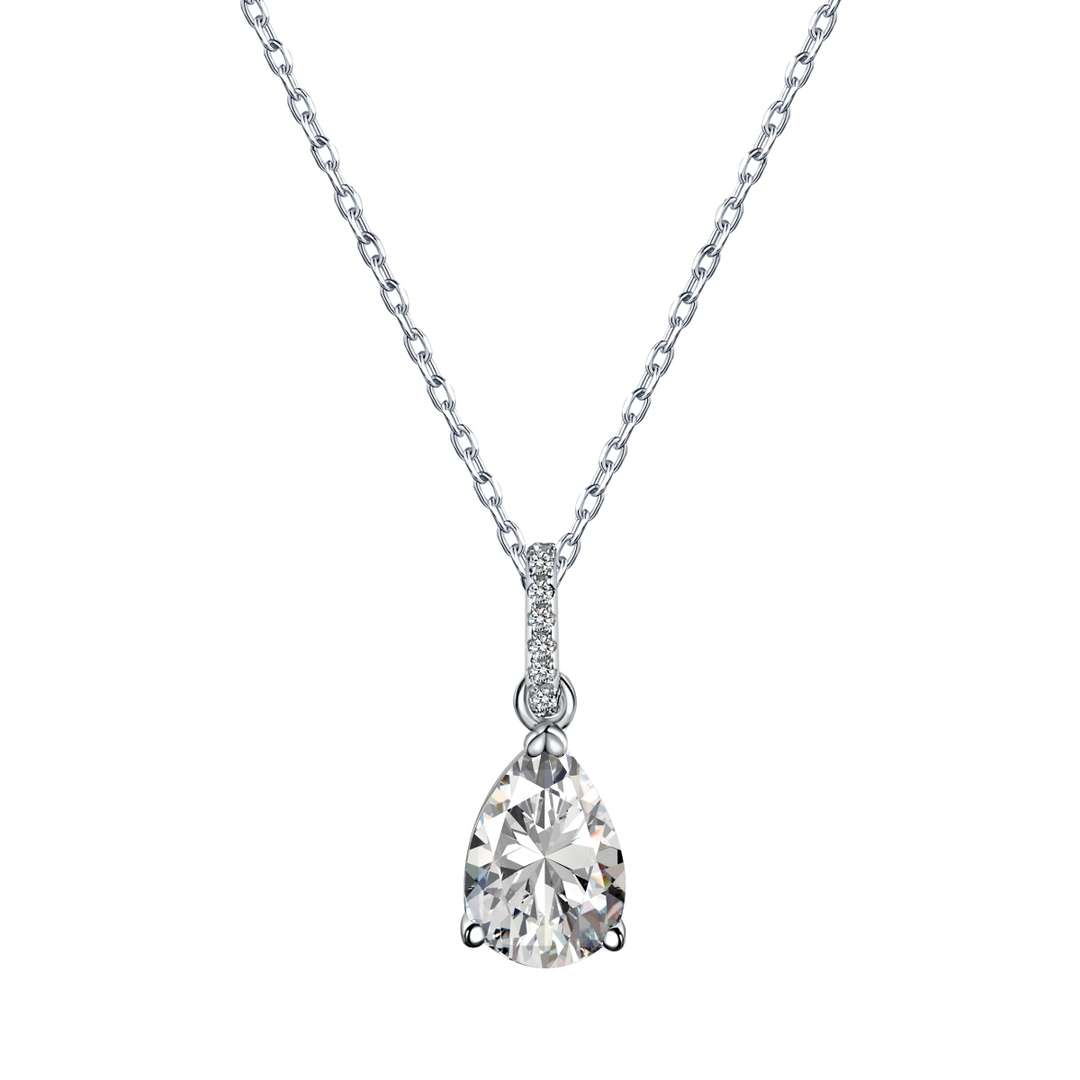 [Haelin Jewelry]Delicate Water Drop Shape Fashion Necklace