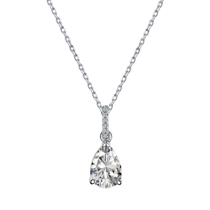 [Haelin Jewelry]Delicate Water Drop Shape Fashion Necklace