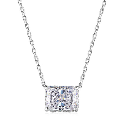 [Haelin Jewelry]Luxurious Square Shape Colorful Necalack