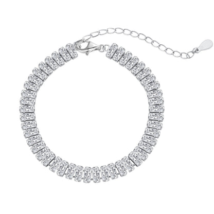 [Haelin Jewelry]Exquisite Emerald Cut Daily Bracelet