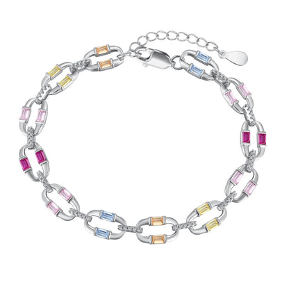 [Haelin Jewelry]Dazzling Colorful Daily Bracelet