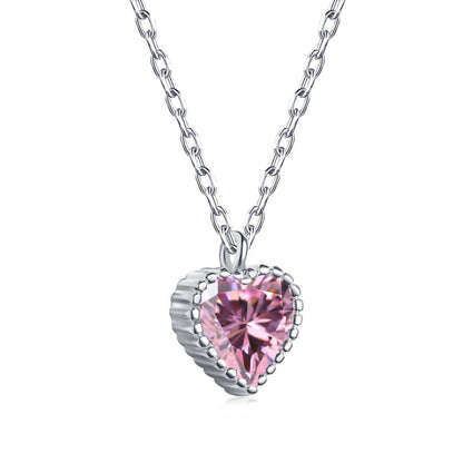 [Haelin Jewelry]Ornate Heart Shape Necklace