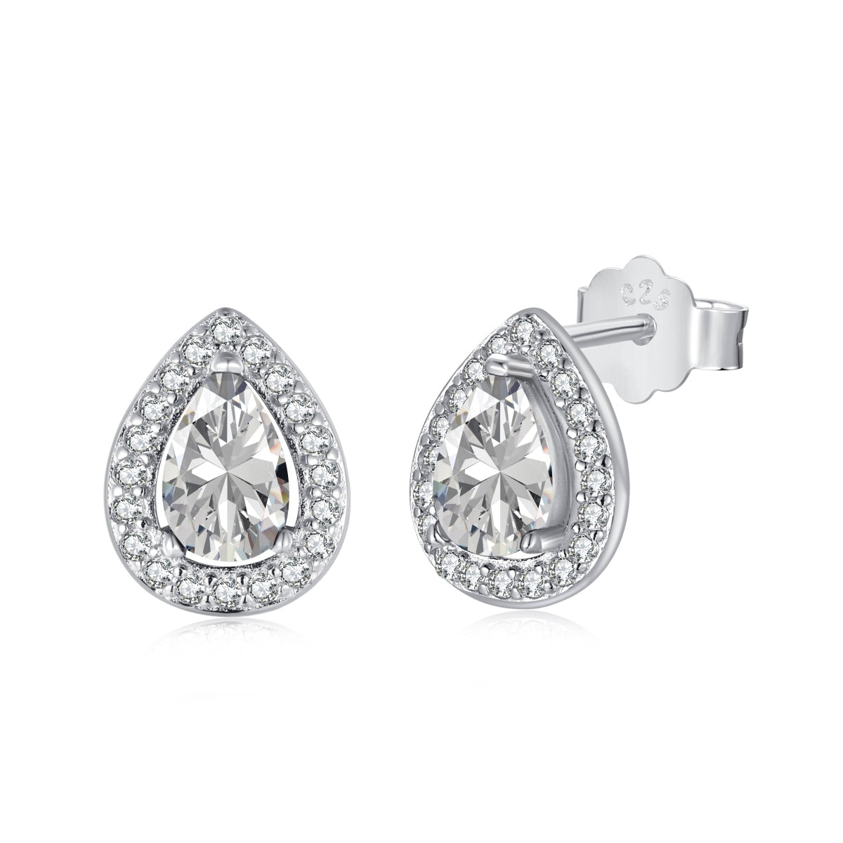 [Haelin Jewelry]Luxurious Water Drop Shape Earrings