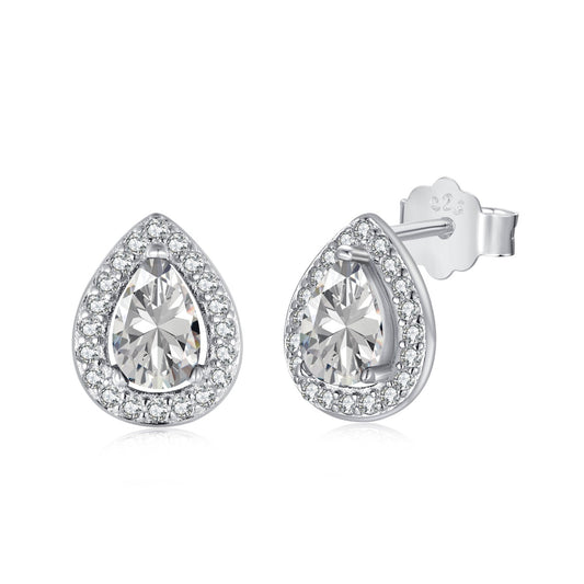 [Haelin Jewelry]Luxurious Water Drop Shape Earrings