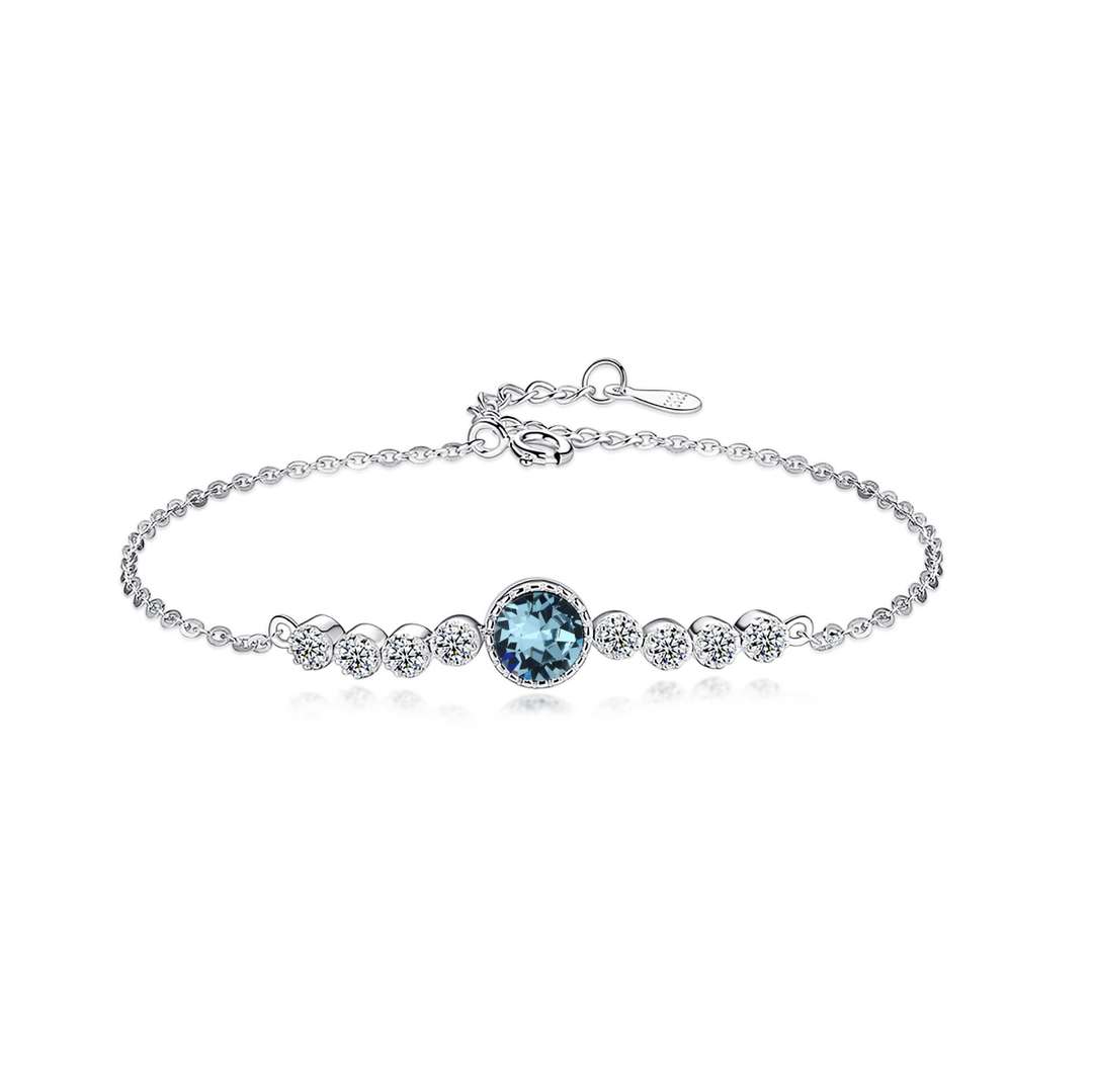 [Haelin Jewelry]Luxurious Heart Of The Ocean Bracelet