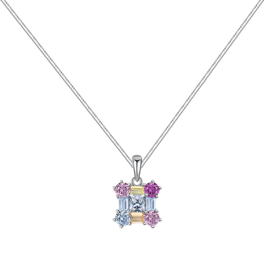 [Haelin Jewelry]Gorgeous Multi Colorful Necklace