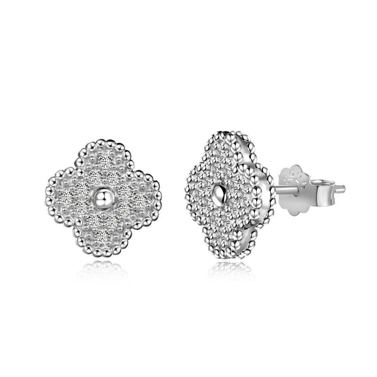 [Haelin Jewelry]Four Leaf Clover Fashion Earrings