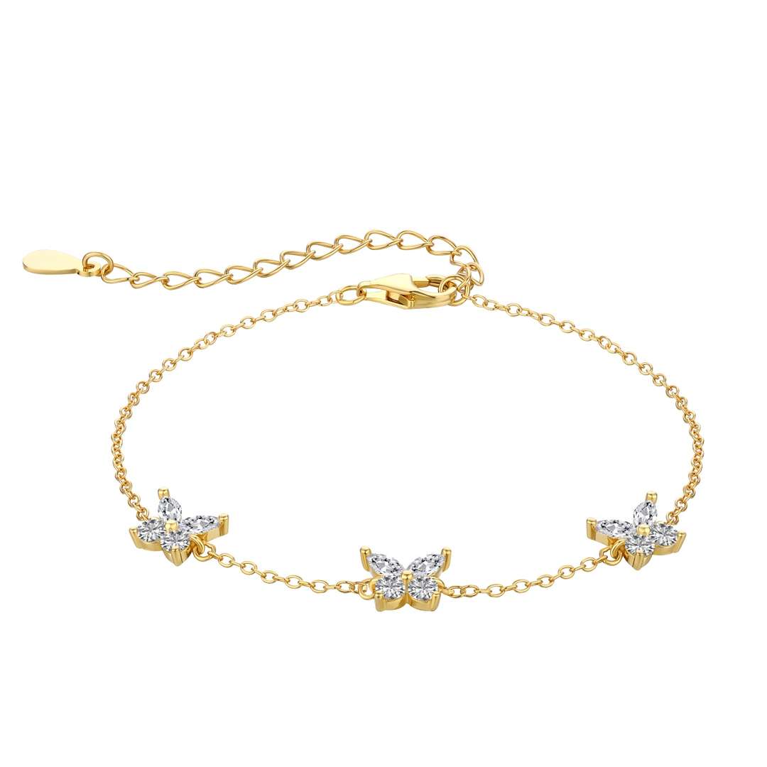 [Haelin Jewelry]Radiant Butterfly Shape Necklace