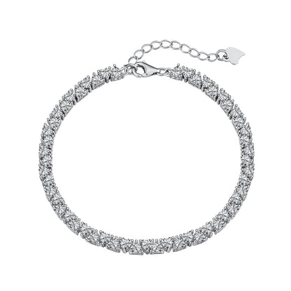 [Haelin Jewelry]Dazzling Romantic Heart Shape Lover Bracelet