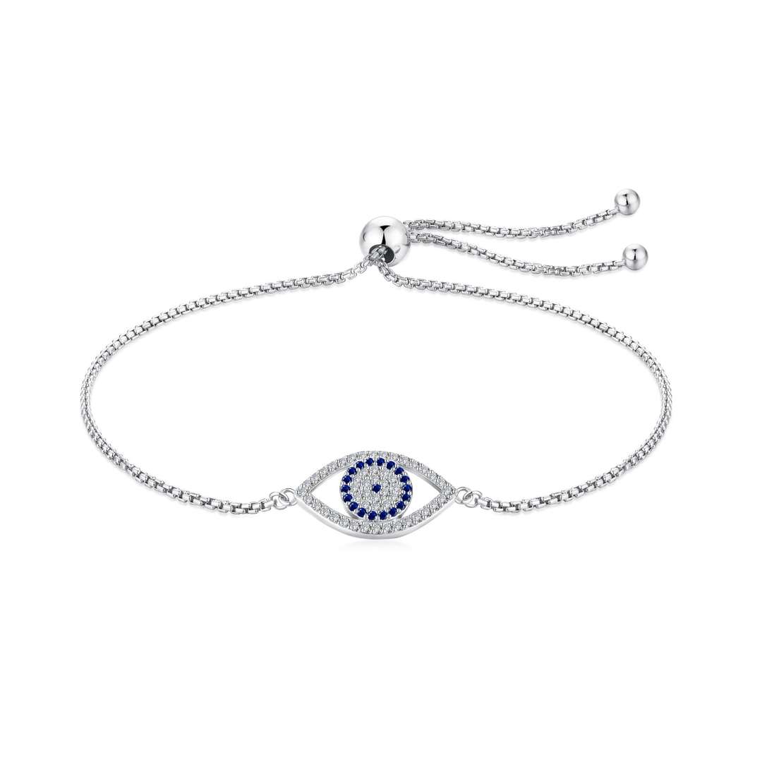 [Haelin Jewelry]Dazzling Eye Shape Necklace