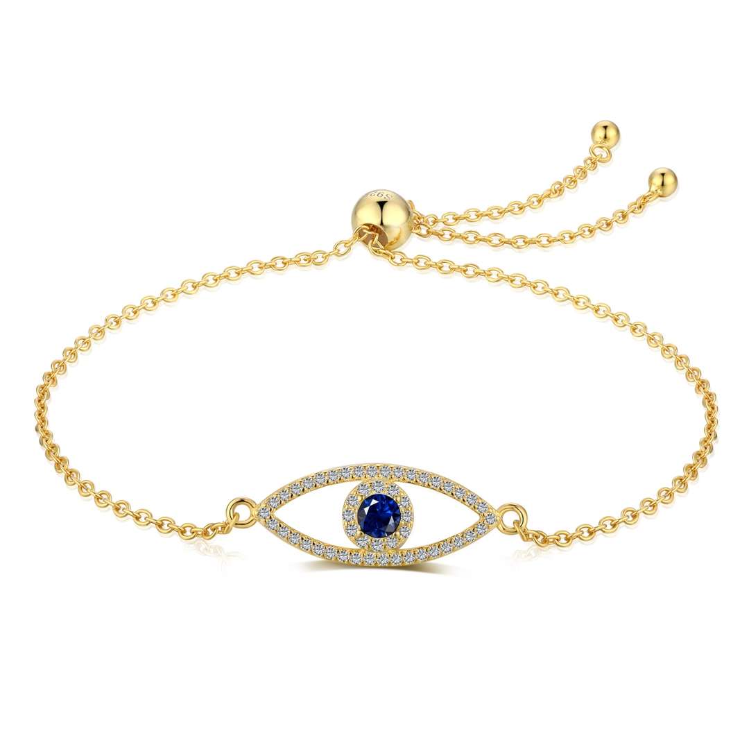 [Haelin Jewelry]Devil's Eye Hollow Design Bracelet
