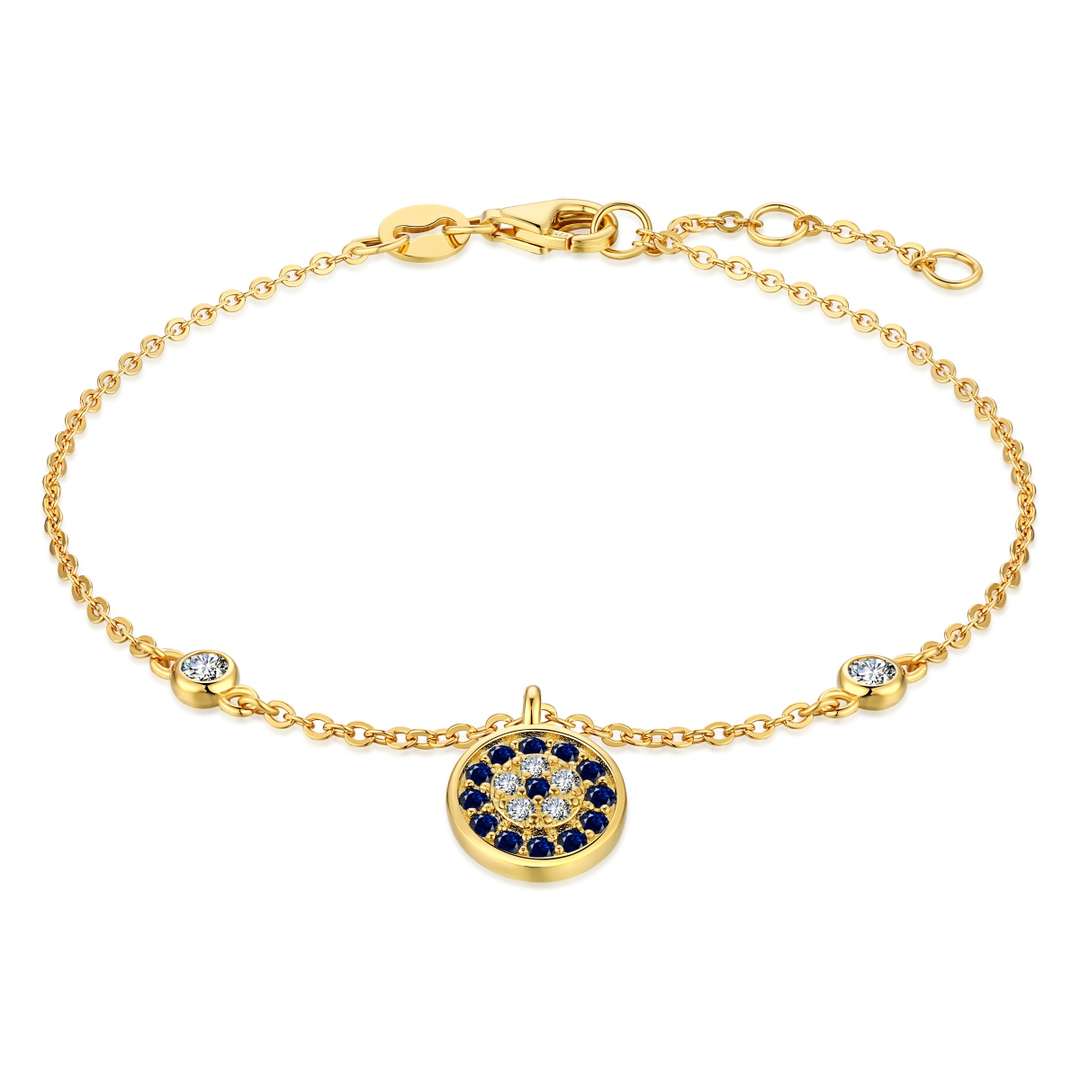 [Haelin Jewelry]Devil's Eye Round Shape Bracelet