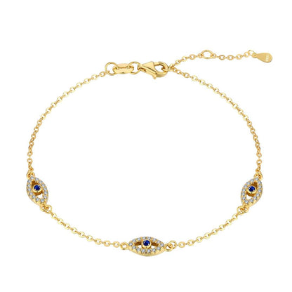 [Haelin Jewelry]Evil Eye Shape Pendent Necklace