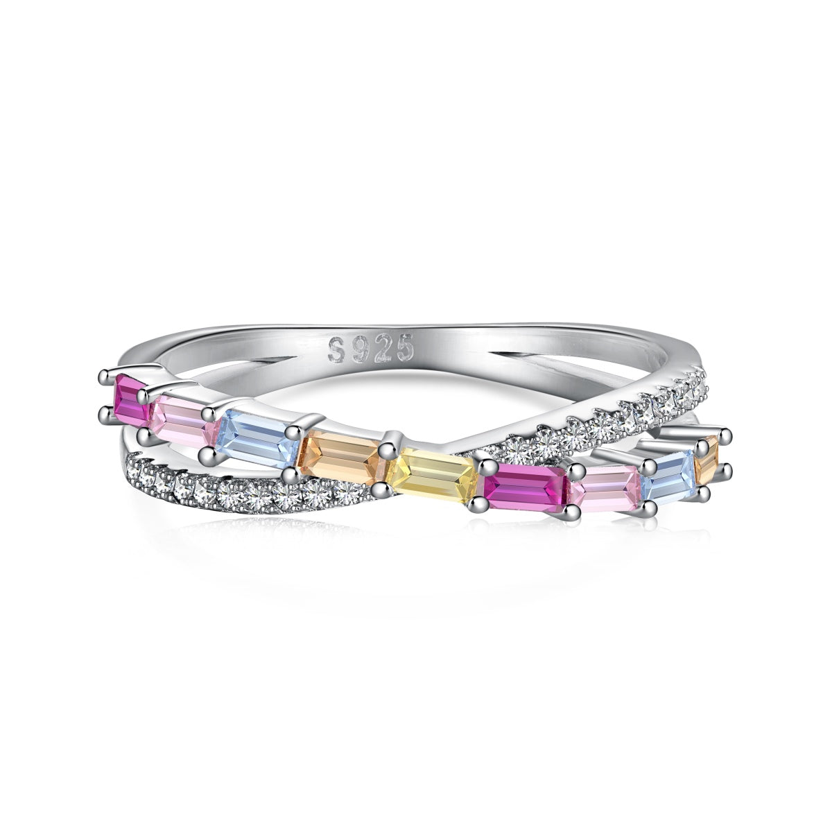 [Haelin Jewelry]Energetic Elegant Radiant Cut Party Ring