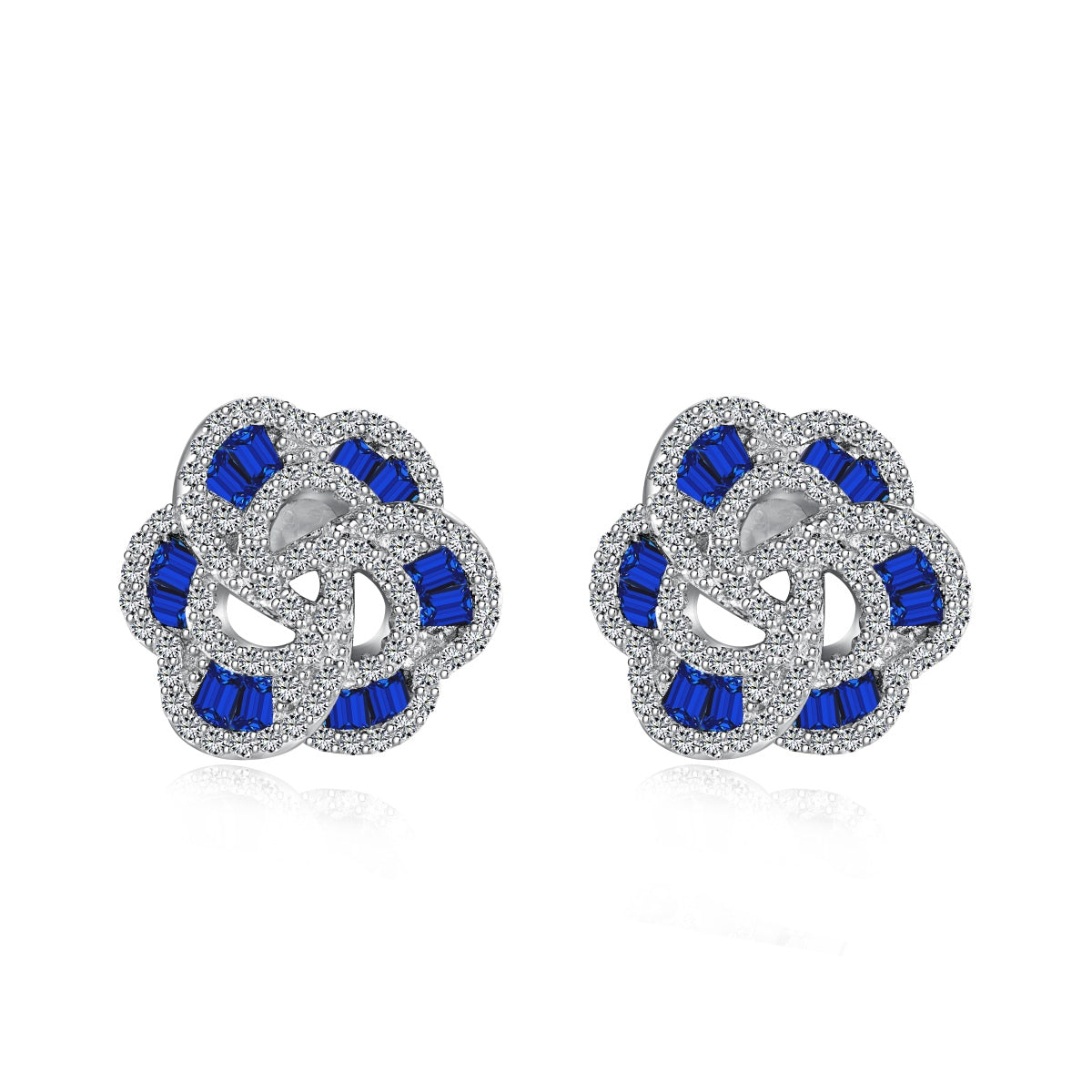 [Haelin Jewelry]Exquisite Flower Shape Daily Earrings