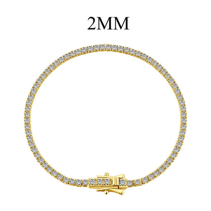 [Haelin Jewelry]Radiant Colorful Round Cut Party Bracelet