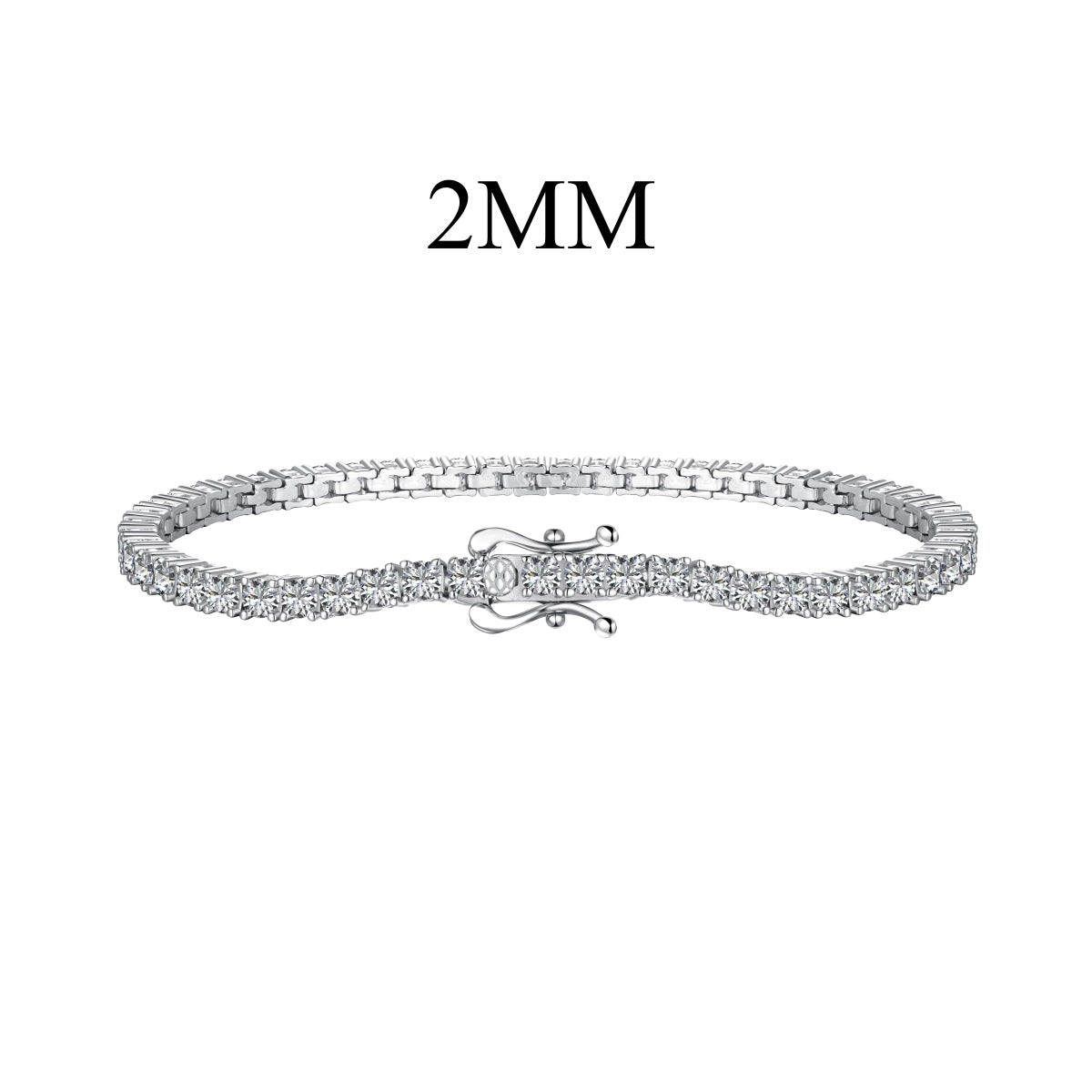 [Haelin Jewelry]Dazzling Exquisite Round Cut Daily Bracelet