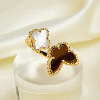 [⭐Haelin Jewelry]LUCKY BETWEEN THE FINGER RING