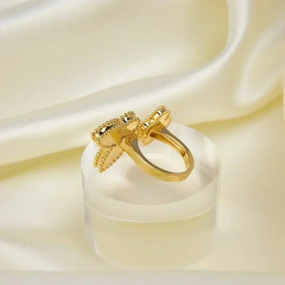 [⭐Haelin Jewelry]LUCKY BETWEEN THE FINGER RING